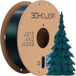 3DHoJor PLA Pro (PLA+) Filament 1.75mm, 3D Printer Filament, Cardboard Spool, Dimensional Accuracy +/ - 0.03 mm - Green, 1kg