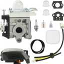 PB-2520 Carburetor for Echo PB2520 Leaf Blower Replaces A021004700 A021000722 A021000723 with Air Filter Assembly kits