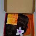 Chocolate Brown Glueless Lace Front Wig Preplucked Synthetic Precut Wear And Go HD Lace Front Wig For Black Women (13x4.5x1 T part)