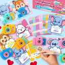 28 Pack Valentines' Day Cards for Kids School, Mini Camera Viewers with Greeting Cards, Valentines' Day Gifts for Kid, Valentines' Party Favors for Boys Girls, Exchange Cards Gift for School Classroom