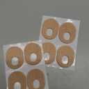 WILLBOND 48 Pack Callus Pads Soft 1/4" Thick Oval Shape Corn Pads 1/8" Felt Callus Cushions Adhesive Corn Protectors for Men Women Feet Toes Pain Relief(Nude, 1/4 Inch)