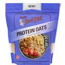 Bob's Red Mill Gluten Free Protein Oats, 32oz (Pack of 4) - 10g Protein/Serving, Non GMO, Whole Grain, Vegan, Kosher, Best By 08 Oct 2026