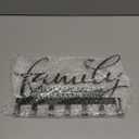 Hicarer Family Key Holder Metal Hooks Decorative Hanger Black Rack Wall Mount Organizer with Screws and Anchors for Keys Hat Kitchen Entryway Front Door Home Decor(Classic Style)