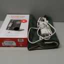 Sunbeam XL Heating Pad for Back Neck and Shoulder Pain Relief Auto Shut Off 6 Heat Settings Extra Large 12 x 24 Green Ideal for Muscle Aches and Arthritis Pain