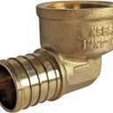 XFITTING 1 Inch Pex x 1 Inch Pex Female NPT Elbow, 2 Pieces