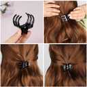 4 Pieces Morhom Jaw Clips, 1.3 Inch Hair Claw Clips for Thick or Medium Hair