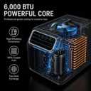 6000 BTU Portable Air Conditioner for Tents RVs with Carry Bag