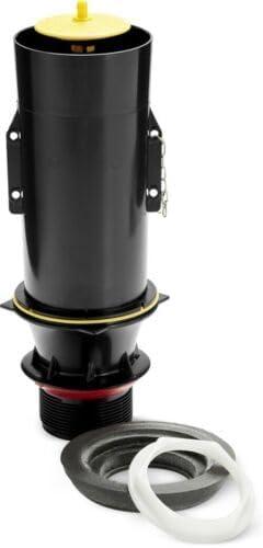 Replacement For Compatible With Kohler RGP1188998 Plastic Black Canister Flush Valve Kit for 2 in. Toilet
