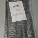 VEVOR Reversible Grill/Griddle, 14x8.5 inch Pre-Seasoned Cast Iron Griddle, Portable Rectangular Pan with Handle, Family Cookware for Indoor/Outdoor Stove Top Burner, Gas, Camping BBQ, Black