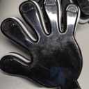 Jenaai 24 Pcs Cheer Team Gifts Bulk Collapsible Stadium Horn Hand Clappers Metal Cowbells Team Cheering Spirit Accessories Noisemakers 24" Vuvuzela Blow Horn for Sporting Events Football Party(Black)