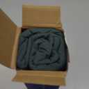 MIULEE Decorative Euro Sham Pillow Covers 24x24 Dark Green Boho Farmhouse Neutral Couch Throw Pillows for Bed Pack of 2 Accent Modern Pillowcase Sofa Livingroom Home Decor