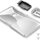 Universal Grease Tray with Catch Pan, Adjustable Drip Pan fits Nexgrill, Charbroil, Dyna Glo, Kenmore, BHG, Master,Backyard, Uniflame,Expert, Galvanized Steel Replacement Part for 3/4/5Burner Gasgrill