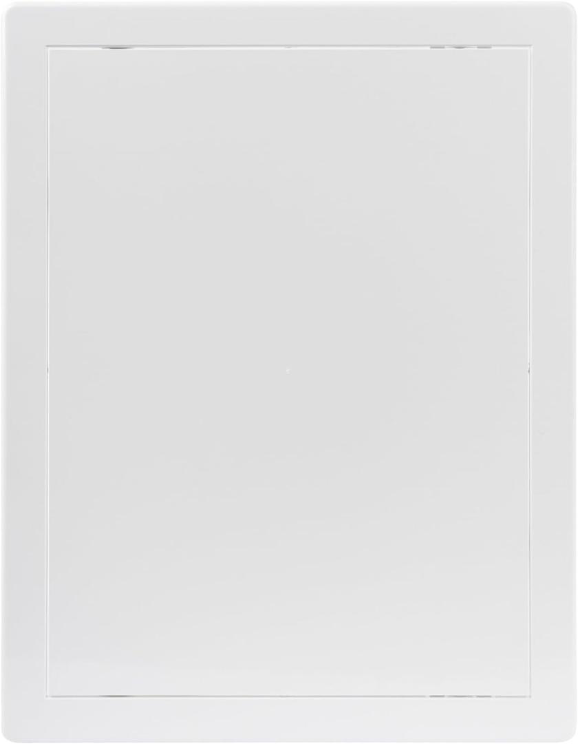 10x13 Inch White Access Panel for Drywall  ABS Plastic Square Wall, Ceiling Access Door for Plumbing Electrical HVAC - Indoor Drywall Access Panel, 10 x 13 Access Panel for Crawl Space