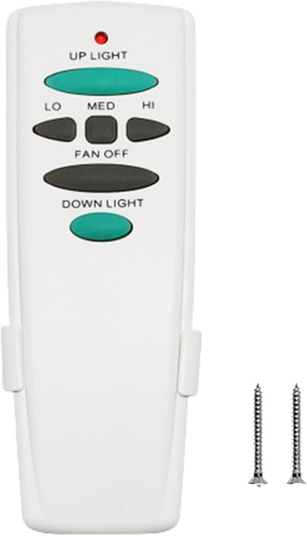 UC7078T Ceiling Fan Remote Control Replacement for Hampton Bay UC7078T, with Up and Down Light