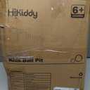 Large Ball Pit for Toddlers - 44in Baby Ball Pool with Playmat, Hold Over 1000 Balls, Foldable Play Pit for Kids Dogs Indoor and Outdoor Games, Party Toys Gifts, Balls Not Include (Blue)