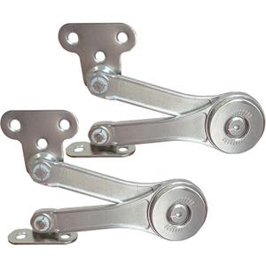 2 Pack Cabinet Hinge Door Concealed Hinges Fixed Soft Hinges Heavy Duty Lid Support Hinges