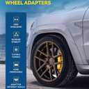 PHILTOP 5x4.75 to 6x5.5 Wheel Adapters,2" Lug Centric Wheel Adapters Change Bolts Pattern fit for for S10, Blazer, Camaro, Firebird, Jimmy, Monte Carlo, Thread Pitch M12x1.5 Hub Bore 74mm - 2Pcs (Silver)