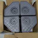 4Pcs Anti Vibration Pads for Washing Machine, Stops Washer Dryer Moving, Prevents Noise, Vibration Transfer, Antivibration Stabilizer Support Feet (Increase3.14in)