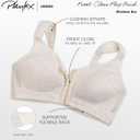 Playtex Women's 18 Hour Front-Close Wireless Bra, 4-Way TruSUPPORT Bra with Flex Back