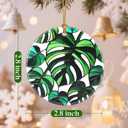 Christmas Ornaments, Monstera Leaf Ornament, Christmas Tree Ornaments, Xmas Decorations, Holiday Decorations, Gifts for Plant Lovers, Holiday Party Gifts, and Xmas Gift Ideas