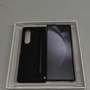 Nillkin for Samsung Galaxy Z Fold 7 Case with Stylus Pen [Superior Liquid Silicone] [Wireless Charging] [S Pen Holder] Shockproof Slim Phone Case Cover for Galaxy Z Fold 7, Black-No Screen Protector