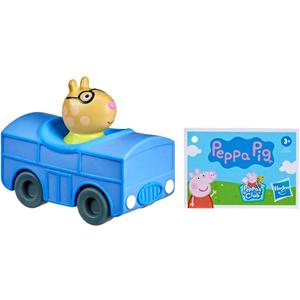 Peppa Pig Peppas Adventures Little Buggy Vehicle, Preschool Toy for Ages 3 and Up (Pedro Pony in School Bus)