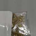 Mtlee 2 Yard Rhinestone Fringe Trim Gold Rhinestone Ribbon Chain Diamond Crystal Fringe Trim Chain Cuttable for Sewing Crafts Wedding Party Clothing Accessories Jewelry Personalized DIY Decoration