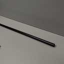 Ivilon Tension Curtain Rod - Spring Tension Rod for Windows or Shower, 54 to 90 Inch. Black
