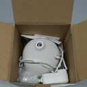 200ML Ceramic Essential Oil Diffuser - Ultrasonic Aromatherapy & Humidifier with 7-Color LED Lights, Auto Shut-Off, White, 1H/3H/6H Timer | Scent for Home,Office,Yoga