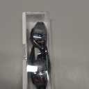 Professional swimming goggles, black frame, adjustable swim strap, training (Black ash)