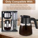 10-Cup Glass Carafe Replacement for Ninja CM401/CM400/CM300/CM371/CP301 Coffee Makers, Ninja Coffee Pot Replacement with Brew-Through Lid