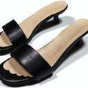 2 Pairs Pigskin High Heel Sandal Inserts for Women, Anti Slip & Sweat Cushioning Insoles for Flats Dress Shoes, Self-Adhesive Leather Inserts Relief Blister Callus Pain, Large 8-12 Size