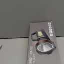 Rechargeable Spotlight Flashlight, High Lumens Handheld Spotlight,LED Searchlight with Shoulder Strap and USB Output for During Hurricane,Emergency, Storms, Outages, Hunting , Hiking, Camping(Black)