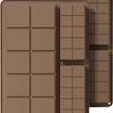 SOV Chocolate Bar MoldDeep Silicone Dubai Chocolate Molds for Stuffed Bar, Break Apart Candy Bar Molds for Filling Knafeh Pistachio Chocolate Bar Kit (chocolate bar)