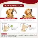 Dog Cone Collar After Surgery for Medium Dogs, Adjustable Soft Recovery Cone for Dogs to Stop Licking Biting, Comfortable Pet Elizabethan Alternative for Wound Healing