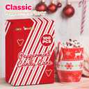 4E's Novelty 100 Pack Mini Candy Canes Bulk - Individually Wrapped, 2-Inch Mini Candy Canes, Classic Peppermint Flavor, for Christmas Treats and Christmas Bulk Stocking Stuffers, Perfect for Kids & Adults (EXP 07/25/27)