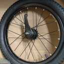 EIRONA 16" Kids Bicycle Rear/Front Wheel Replacement – Solid Rubber Tire with Inner Tube, Bike Wheel Assembly, Don't Fit with Huffy