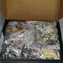 Detective Agency Building Set with LED Light, 1231PCS Detective House Building Block Toy Home Decor with Clues, Miniature House Construction Model Gift for Adults Teens Kids Boys Girls 8-12+