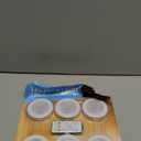 Brilliant Evolution Stick On Push Lights - 6 Pack Remote Controlled LED Lights Under Cabinets - DIY Stick On Lights for Closet, Counter, Kitchen - Battery Operated Puck Lighting with Remote