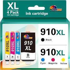 910XL Ink Cartridges for HP Printers Compatible for HP 910XL Ink Cartridges Combo Pack