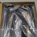 Blulu 10 Pcs 12" Gridwall Knife Shelf Bracket with Lip Metal Wire Gridwall Brackets Hooks Grid Wall Panels Hanger Heavy Duty Shelf Grid Wall Accessories for Home Business Boutique Display (Black)