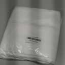 H.VERSAILTEX White Curtain Valances for WindowsRoom Darking Kitchen Valances for Living Room/Bedroom/Bathroom Short Window Privacy Decorative Rod Pocket,52" W x 18" L,4 Panels