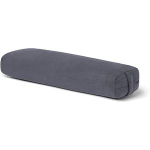 Manduka enlight Bolster Pillow - Yoga Pillow with Machine Washable Microfiber Cover, Curved Design for Optimal Workout and Meditation Support, Yoga and Pilates Equipment