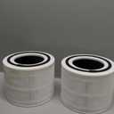 Core 300 Replacement Filter for Levoit Air Purifier Core 300-rf Core 300s, 3-in-1 Pre, H13 True HEPA, Activated Carbon Filtration System, Pack of 2 (White)