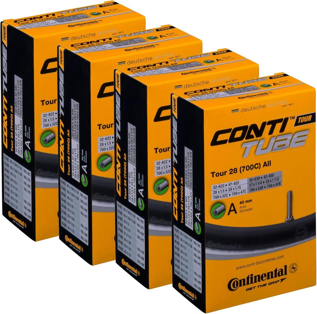 Continental Tour 28 700x32-47 40mm Schrader (Auto) Valve - 4 Pack