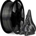 Flashforge 3D Printer Filament Silk PLA 1.75mm 1kg Spool-Dimensional Accuracy +/- 0.02mm (Metal Grey)