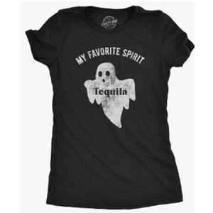 Funny Womens Halloween T Shirts Drinking T Shirts for Halloween Party Cute Tees for Women, Size L