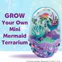 Creativity for Kids Mini Garden: Mermaid Terrarium Kit - Mermaid Gifts for Girls, Crafts and Toys, Holiday Stocking Stuffers for Kids (Ages 6+)