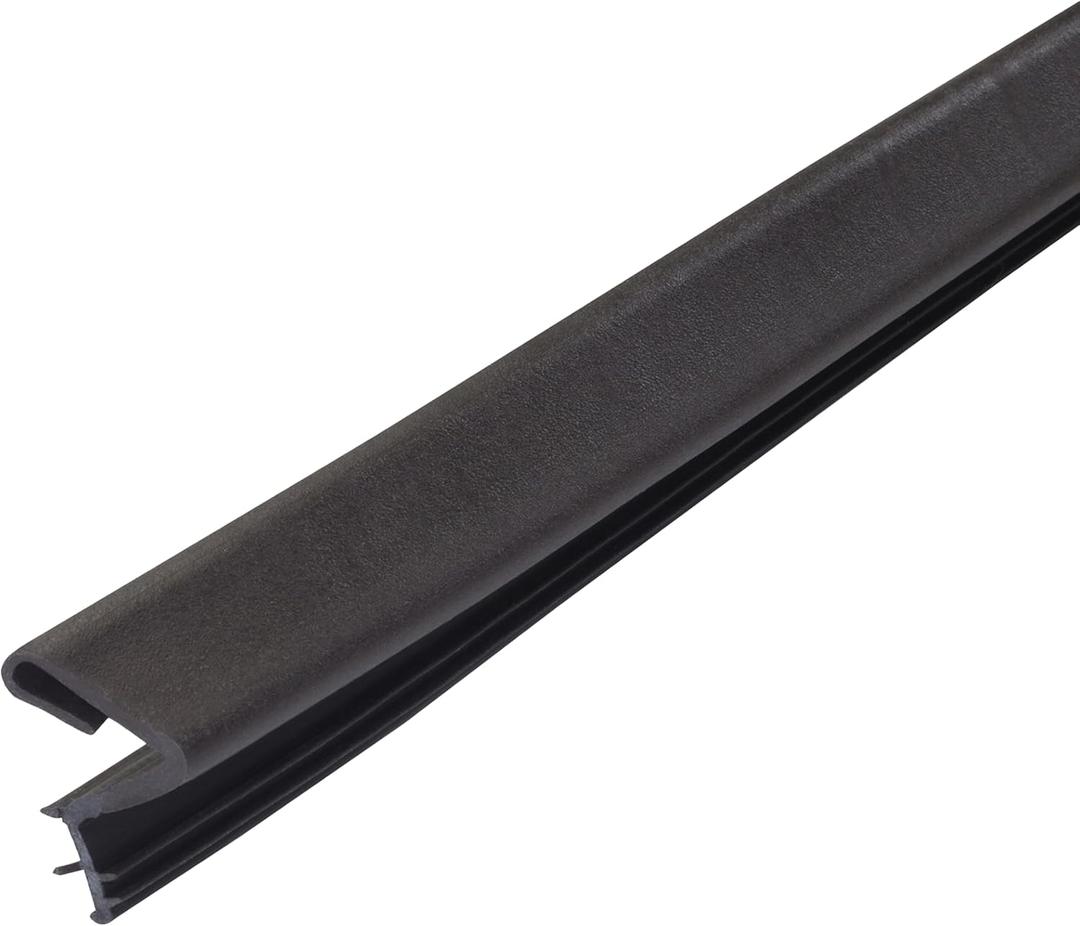 M-D Building Products 43347 81 in. Brown Premium Rubber Platinum Top and Sides Door Seal for Doors with Kerf/Channel