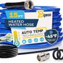 15FT 30FT 50FT 75FT 100FT Heated Water Hose for Rv,Heated Water Hose Antifreeze to -45F,Great Rv Accessories for Campers,Livestock,Agriculture,Lead and BPA Free (Blue)